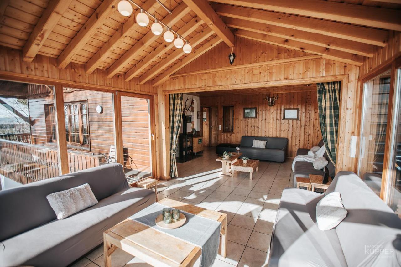 Le Gagnage 31 Pers- Malmedy, Rustique, Vue, Wellness Βίλα Εξωτερικό φωτογραφία
