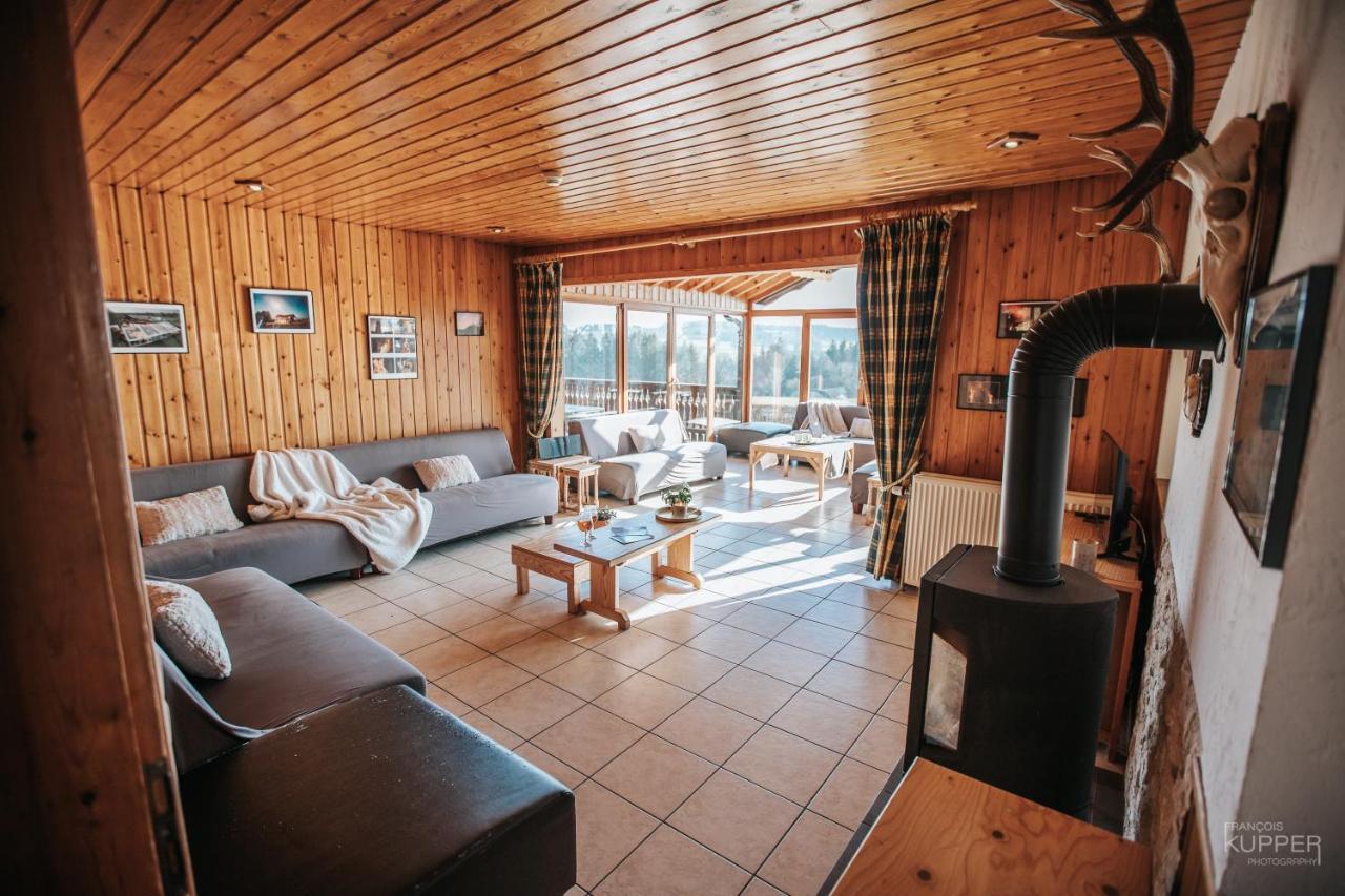 Le Gagnage 31 Pers- Malmedy, Rustique, Vue, Wellness Βίλα Εξωτερικό φωτογραφία
